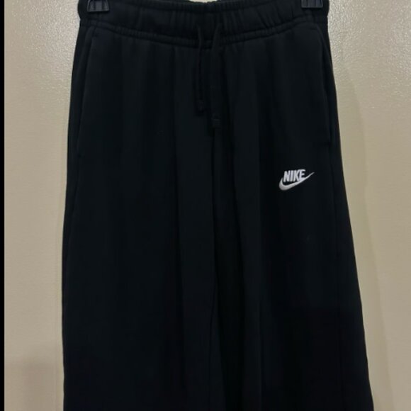 Nike Club Fleece Womens Wide Leg Pants - Picture 3 of 5